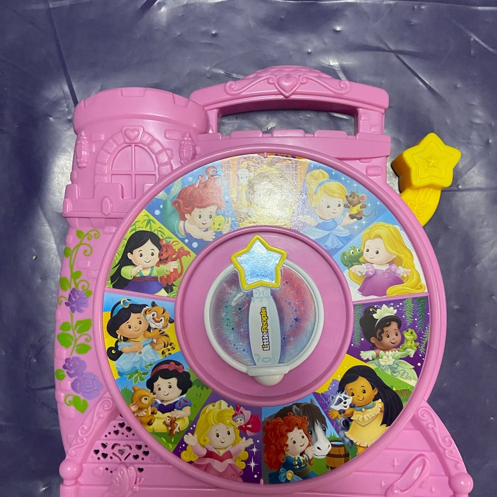 Little people Disney Princess see n say musical talking 2017 toy